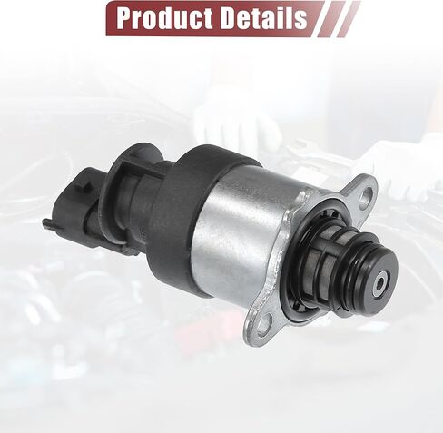 ACROPIX Fuel Pressure Regulator Valve Black Silver Tone Fit for Hyundai Santa 2009-2012 - Pack of 1 in Saudi Arabia
