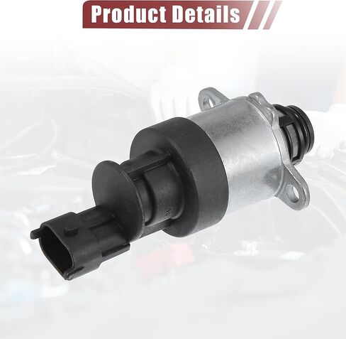 ACROPIX Fuel Pressure Regulator Valve Black Silver Tone Fit for Hyundai Santa 2009-2012 - Pack of 1 in Saudi Arabia