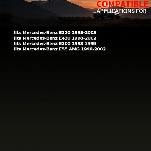 وحدة مروحة تبريد المحرك تناسب مرسيدس بنز E300، E320، E430، E55 AMG 1998 1999 2000 2001 2002 2003 استبدال 0255453232 1 x in Saudi Arabia