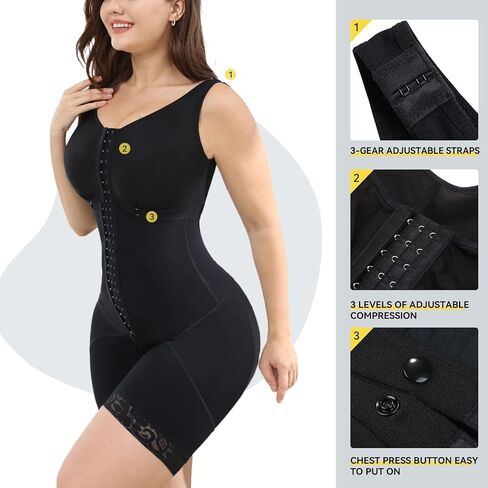 M MYODRESS Fajas Para Mujeres Body Shaper Tummy Control Butt Lifter Faja Colombiana Reductora Y Moldeadora Shaping Girdles in Kuwait