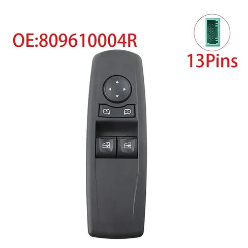New Power Window Switch Button Compatible for Renault Megane III MK3 809610004R 80961-0004R in Saudi Arabia
