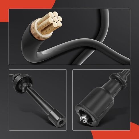 A-Premium 2 Ignition Coils with 2 Wire and 4 Iridium Spark Plugs Compatible with Mitsubishi Outlander 2003, Mirage 1997-2002, Lancer 2002-2007, Eclipse, Galant & Chrysler Sebring & Dodge Stratus in Saudi Arabia