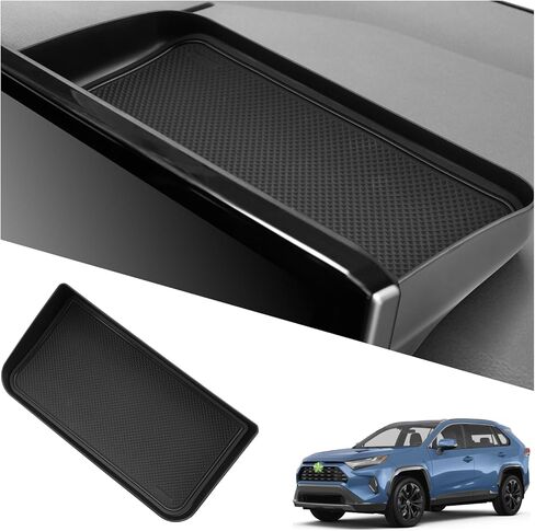 2025 RAV4 Behind Screen Organizer for Toyota RAV4 2025 Accessories Dash Storage Tray Compatible with 2019-2022 2023 2024 2025 Toyota RAV4 Hybrid LE/XLE/Limited/Adventure/XLE Premium/TRD Off Road in Saudi Arabia