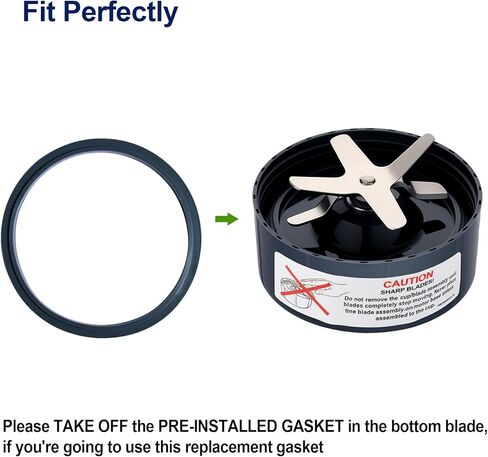 Blender Replacement Parts for Nutribullet Blender, 24OZ Cup with Flip Top To Go Lid Compatible with Nutribullet 600W 900W Blenders (2 Pack) in Kuwait