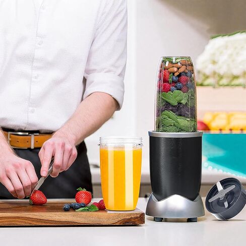 Blender Replacement Parts for Nutribullet Blender, 24OZ Cup with Flip Top To Go Lid Compatible with Nutribullet 600W 900W Blenders (2 Pack) in Kuwait