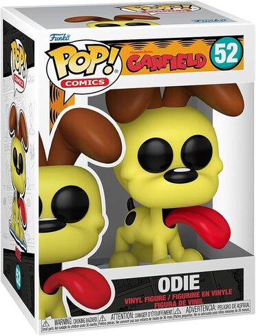 Funko Pop! Comics: Garfield - Odie - Garfield Characters - Collectable Vinyl Figure - Gift Idea - Official Merchandise - Toys for Kids & Adults - Cartoon Fans - Model Figure for Collectors in Saudi Arabia