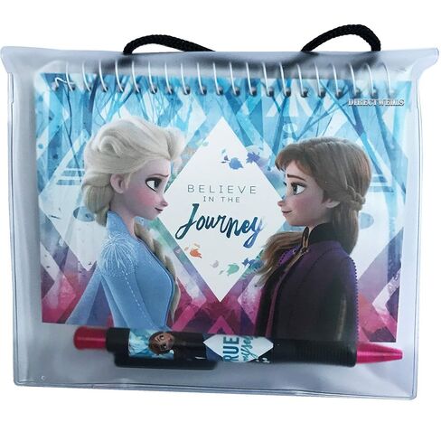 Frozen Elsa and Friends Autograph Book with Retractable Pen in Saudi Arabia