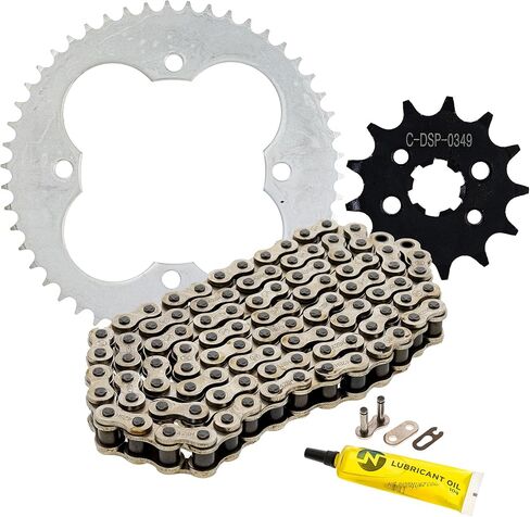 NICHE Drive Sprocket Chain Combo for Honda TRX90 X 2X4 Front 13 Rear 50 Tooth 428 Standard 100 Links in Saudi Arabia
