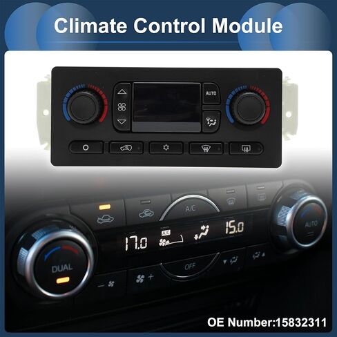 No.15832311 Climate Control Module for Hummer H2 2003-2007 Heater A/C Climate Control Panel Black in Saudi Arabia