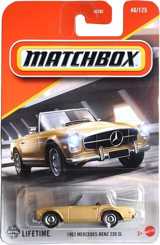 Matchbox 1963 Mercedes Benz 230 SL, Gold 46/125 in Saudi Arabia