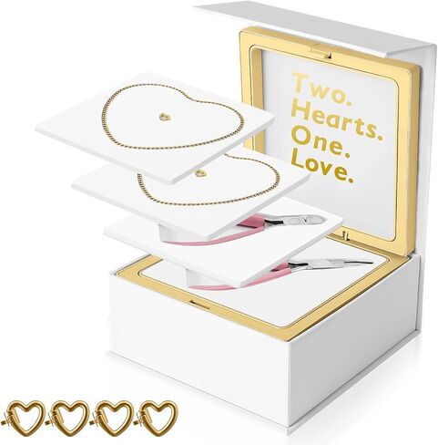Permanent Bracelet Kit, DIY Bracelet Making Kit for Couples & Friendship Bracelets, Ideal Gift for Christmas, Anniversary, Valentine’s Day & Date Night Activity | His and Her Bracelets in Saudi Arabia
