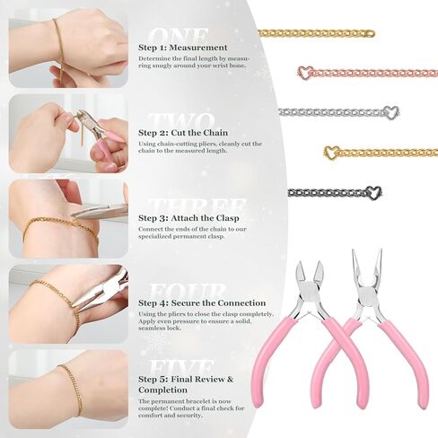 مجموعة الأساور الدائمة، مجموعة صنع الأساور DIY للأزواج وأساور الصداقة، هدية مثالية لعيد الميلاد والذكرى السنوية وعيد الحب والأنشطة الليلية | أساور له ولها in Kuwait
