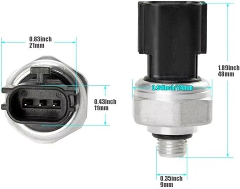 Car AC Pressure Switch Replacement, A/C Pressure Sensor, for Nissan, for 350Z 2003 2004 2005-2009, for 370Z 2009-2018 Air Conditioning Condenser Pressure Sensor Switch 921361FA0A 92136-1FA0A in Saudi Arabia