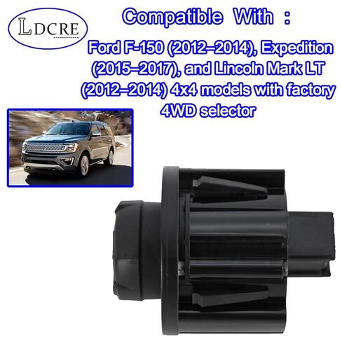 CL3Z-14B166-DA 2-Speed Transfer Case Control Switch Knob Compatible with Ford F-150 2012-2014, Expedition 2015-2017 4x4, Replaces 4WD Selector Rotary Knob in Saudi Arabia