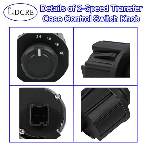 CL3Z-14B166-DA 2-Speed Transfer Case Control Switch Knob Compatible with Ford F-150 2012-2014, Expedition 2015-2017 4x4, Replaces 4WD Selector Rotary Knob in Saudi Arabia