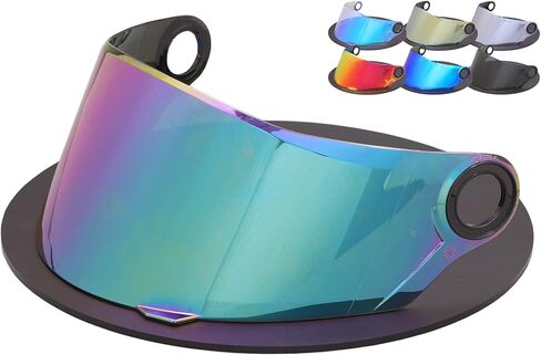 Compatible with LS2 FF358 FF385 FF396 Visor Replacement Motorcycle Helmet Face Shield Helmet Visor UV Protection Anti-Scratch Windproof (Transparent) in Saudi Arabia