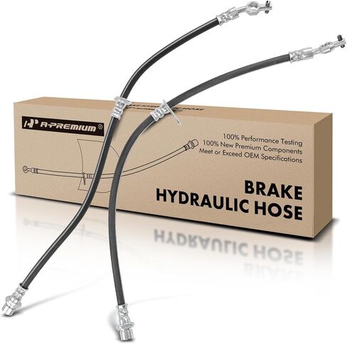 A-Premium Front Diver and Passenger Brake Hydraulic Hose Compatible with Toyota and Lexus Models - Camry 1992-1996, Avalon 1995-1996, ES300 1992-1996 - Replace# 9094702653(Pack of 2) in Saudi Arabia
