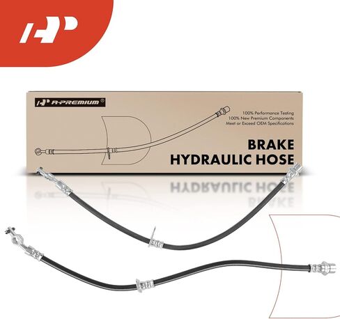 A-Premium Front Diver and Passenger Brake Hydraulic Hose Compatible with Toyota and Lexus Models - Camry 1992-1996, Avalon 1995-1996, ES300 1992-1996 - Replace# 9094702653(Pack of 2) in Saudi Arabia
