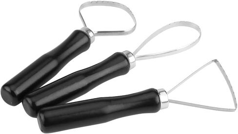 Clay Loop Tools, Sharp Cutting Edges, Soft Handle, Big Loop Sculpture Tool with Steel Flat Wire for Pottery Clay Sculpture in Saudi Arabia