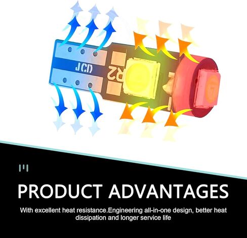 مصابيح LED للعدادات، مجموعات لمبات عنقودية فائقة السطوع، لمبة T5 LED مع مقبس قفل ملتوي، مصابيح لوحة القيادة العالمية لمعظم السيارات، عبوة من 20 قطعة (أزرق) in Kuwait