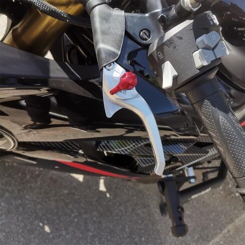 2 Fingers Short Brake Clutch Lever Set Compatible with CFMOTO 675SS 675 SS 2025, CNC Aluminum Alloy Made (Gold) in Saudi Arabia