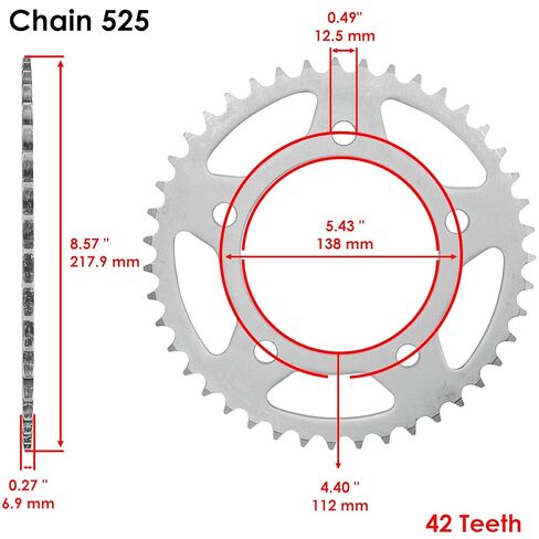 Caltric Drive Chain and Sprockets Kit Compatible with Honda CB600F 599 2004 2006 in Saudi Arabia