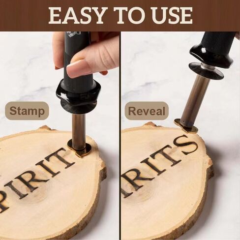 Wood Burning Letters Tips,Uppercase Alphabet HotStamps Set for Branding and Personalization of Wood, Leather, and Other Surfaces With Pen in Saudi Arabia