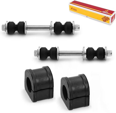 Metrix Premium Chassis Parts - 4 PC L/R Front Sway Bar Stabilizer End Link & Stabilizer Bar Bushing Kit Fits 80-84 Buick Electra, 76-92 Chevrolet Camaro, 73-77 Pontiac LeMans, K700532, K5248 in Saudi Arabia