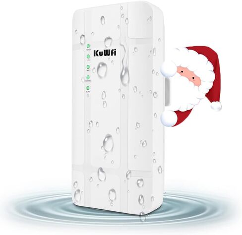 راوتر KuWFi مقاوم للماء خارجي 4G LTE CPE SIM بطاقة WiFi 150 ميجابت في الثانية CAT4 SIM LTE تعمل أجهزة التوجيه مع كاميرا IP أو تغطية WiFi خارجية مع هوائي 2 قطعة تعمل فقط مع وضع بطاقة SIM وليس للولايات المتحدة الأمريكية in Saudi Arabia