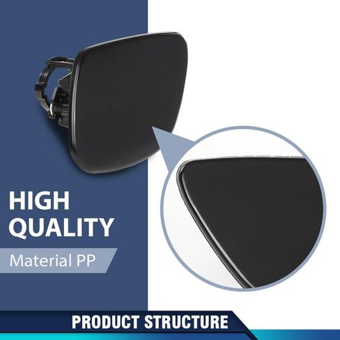 PIT66 Headlamp Washer Nozzle Cover Headlight Cleaning Cap Compatible with Lexus RX330 2004-2006 / RX350 2007-2009 8538148040, 8538148010 in Saudi Arabia