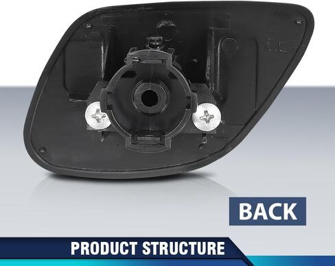 PIT66 Headlamp Washer Nozzle Cover Headlight Cleaning Cap Compatible with Lexus RX330 2004-2006 / RX350 2007-2009 8538148040, 8538148010 in Saudi Arabia
