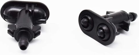 Bumper Tow Hook Cover Cap 2Pcs Front Headlight Washer Jet Nozzles Compatible with Land Rover Range Rover Sport L320 2010-2013 OE# LR015359 LR015358 Replacement Windshield Wiper in Saudi Arabia