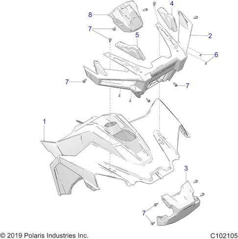 حامل Polaris ATV الأمامي، LH، BLK، قطعة OEM الأصلية 5456245-070، الكمية 1 in Saudi Arabia