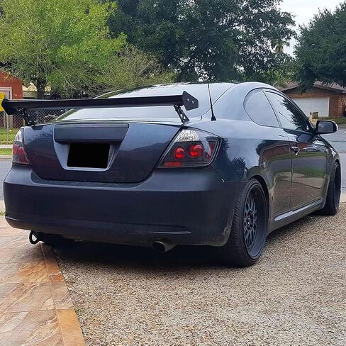SPEC-D TUNING Black Smoke Tail Lights Compatible with 2004-2010 Scion tC, Left + Right Pair Assembly in Saudi Arabia