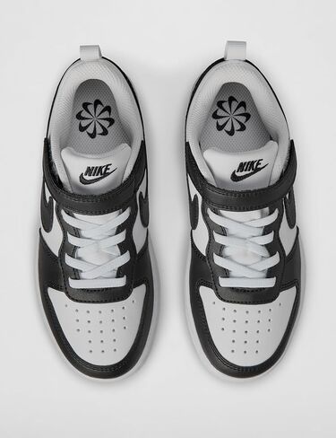 NIKE Court Borough Low Recraft Boys DV5457-105 (White/Pink Foam), Size 12 in Kuwait