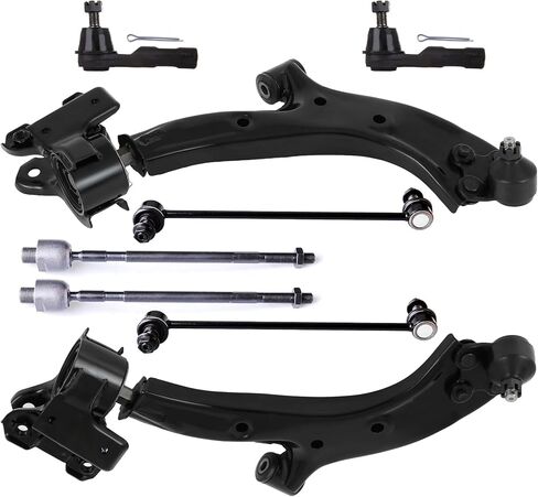 8PCS ASTOU Front Suspension Kit fit for 2007-2011 for Honda CR-V Lower Control Arm And Ball Joints Outer Inner Tie Rod Ends Sway Bar Links in Saudi Arabia