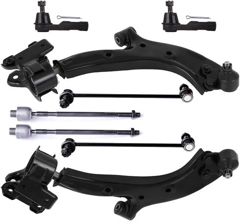 8PCS ASTOU Front Suspension Kit fit for 2007-2011 for Honda CR-V Lower Control Arm And Ball Joints Outer Inner Tie Rod Ends Sway Bar Links in Saudi Arabia