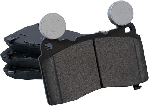 Front and Rear Brake Pad Set Ceramic Hardware Compatible with 2016-2021 Tesla S 2016-2021 X in Saudi Arabia