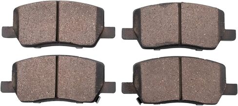Front and Rear Brake Pad Set Ceramic Hardware Compatible with 2016-2021 Tesla S 2016-2021 X in Saudi Arabia
