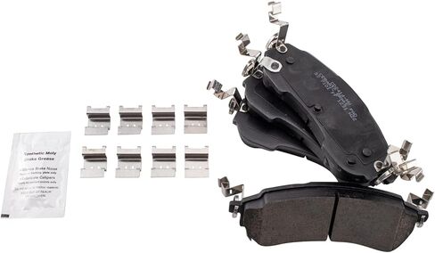 Front and Rear Brake Pad Set Ceramic Hardware Compatible with 2021-2022 Ford Bronco in Saudi Arabia