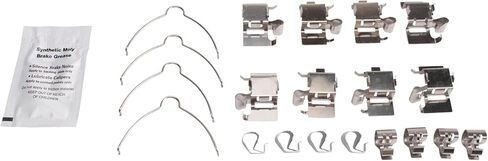Front and Rear Brake Pad Set Ceramic Hardware Compatible with 2020-2021 Toyota Highlander in Saudi Arabia