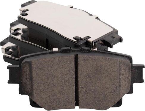 Front and Rear Brake Pad Set Ceramic Hardware Compatible with 2020-2021 Toyota Highlander in Saudi Arabia