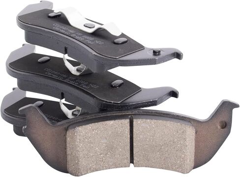 Front and Rear Brake Pad Set Ceramic Hardware Compatible with 2010-2011 Ford Ranger in Saudi Arabia