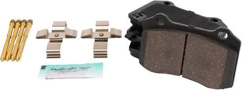 Front and Rear Brake Pad Set Ceramic Hardware Compatible with 2012-2016 Tesla S in Saudi Arabia