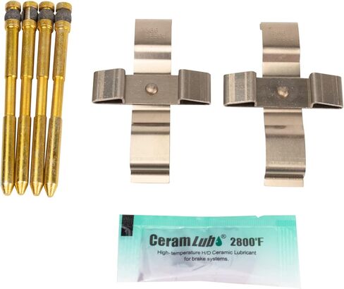 Front and Rear Brake Pad Set Ceramic Hardware Compatible with 2012-2016 Tesla S in Saudi Arabia