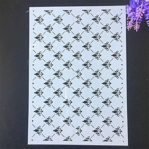 TIAMECH A4 Reusable Wing Stencil for Painting - Eagle Angel Wing Layering Template, DIY Wall Art, Wood Furniture, Scrapbook & Crafts (8.3x11.7inch) in Saudi Arabia