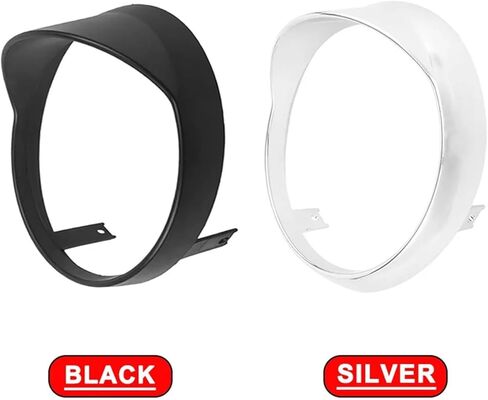 Motorcycles Round Headlight Housing Headlamp Trim Ring Mount Bracket Cover For Vespa primavera For spring 125 150 2014-2020 2021,Bright Lights in Saudi Arabia
