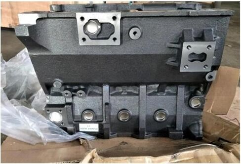 Cylinder Block,Compatible With Cummins B3.3 Engine, 4941116/4941114 Parts, Excavator Construction Machinery Accessory in Saudi Arabia