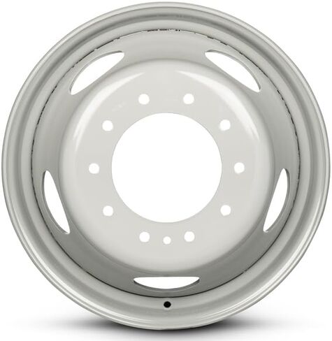 New OEM Replacement Wheel for Ford F-550SD 2005-2022 19.5x6 inch Steel Rim Painted Grey Fit 225/70R19.5 in Saudi Arabia