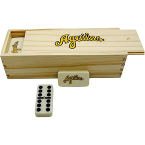 LIDOM Aguilas Cibaeñas Premium Domino Set with Wooden Box – Official Team Edition/Juego de Domino con Caja de Madera in Saudi Arabia